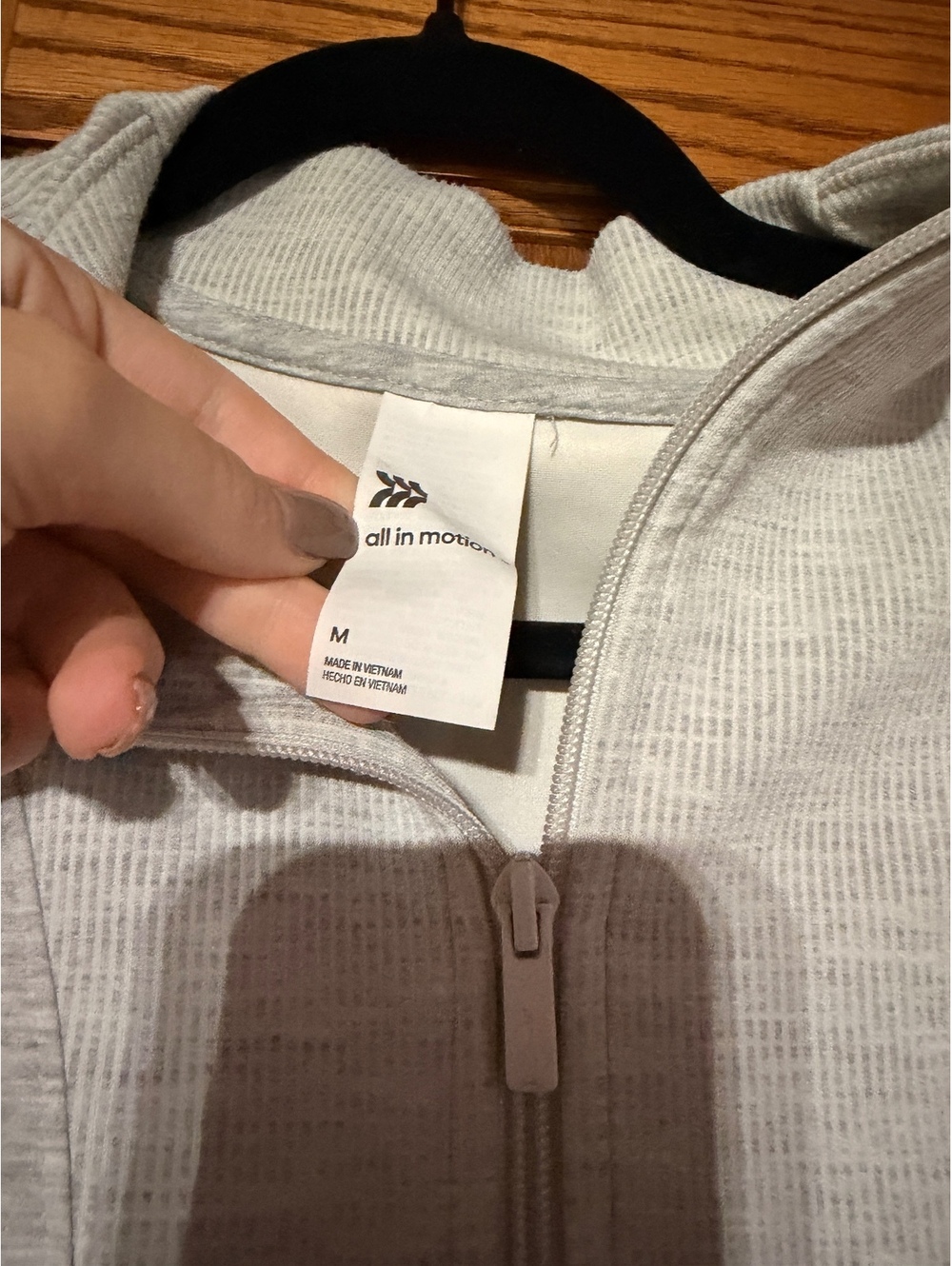 Joy Lab Grey Oversized Crewneck - Picture 2 of 3